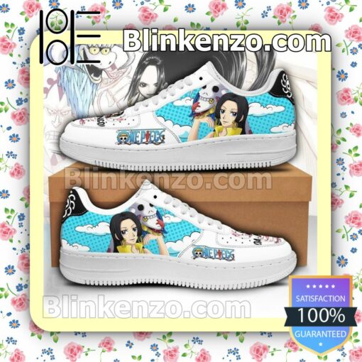 Boa Hancok One Piece Anime Nike Air Force Sneakers