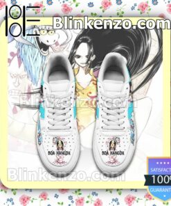 Boa Hancok One Piece Anime Nike Air Force Sneakers a