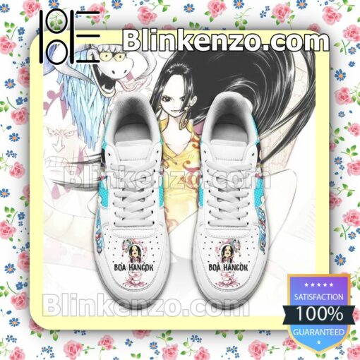 Boa Hancok One Piece Anime Nike Air Force Sneakers a