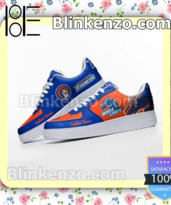 Boise State Broncos Mascot Logo NCAA Nike Air Force Sneakers b