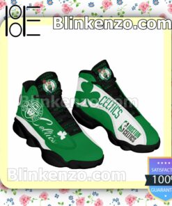 Boston Celtics Jordan Mens Air 13 Retro Print