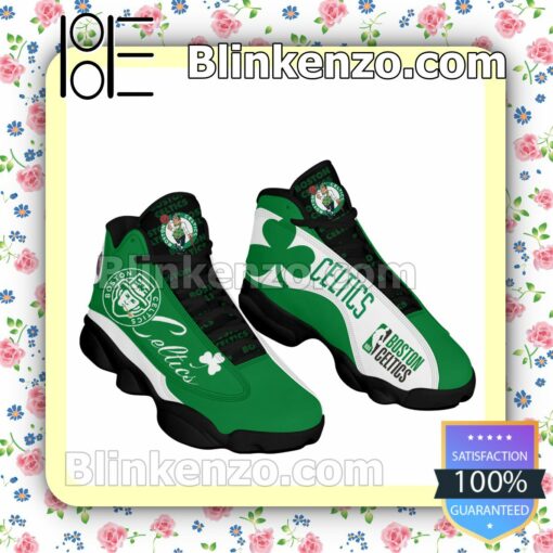 Boston Celtics Jordan Mens Air 13 Retro Print