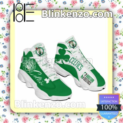 Boston Celtics Jordan Mens Air 13 Retro Print a