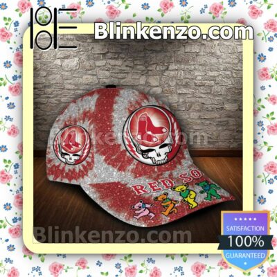 Boston Red Sox & Grateful Dead Band MLB Classic Hat Caps Gift For Men a
