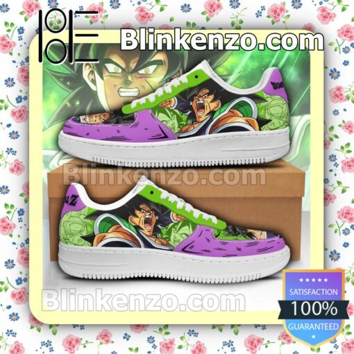 Broly Dragon Ball Anime Nike Air Force Sneakers