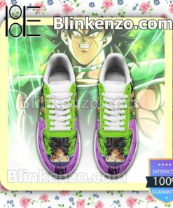 Broly Dragon Ball Anime Nike Air Force Sneakers a