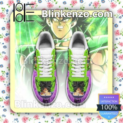Broly Dragon Ball Anime Nike Air Force Sneakers a