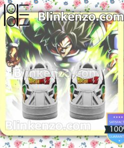 Broly Dragon Ball Z Anime Nike Air Force Sneakers b