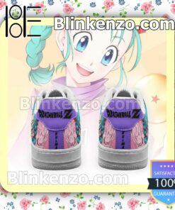 Bulma Dragon Ball Anime Nike Air Force Sneakers b