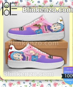 Bulma Dragon Ball Z Anime Nike Air Force Sneakers