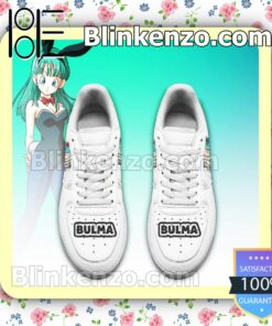Bulmar Dragon Ball Z Anime Nike Air Force Sneakers a