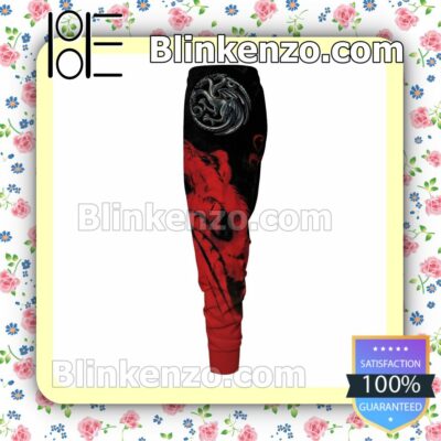 Burn Them All Black And Red Gift For Family Joggers b