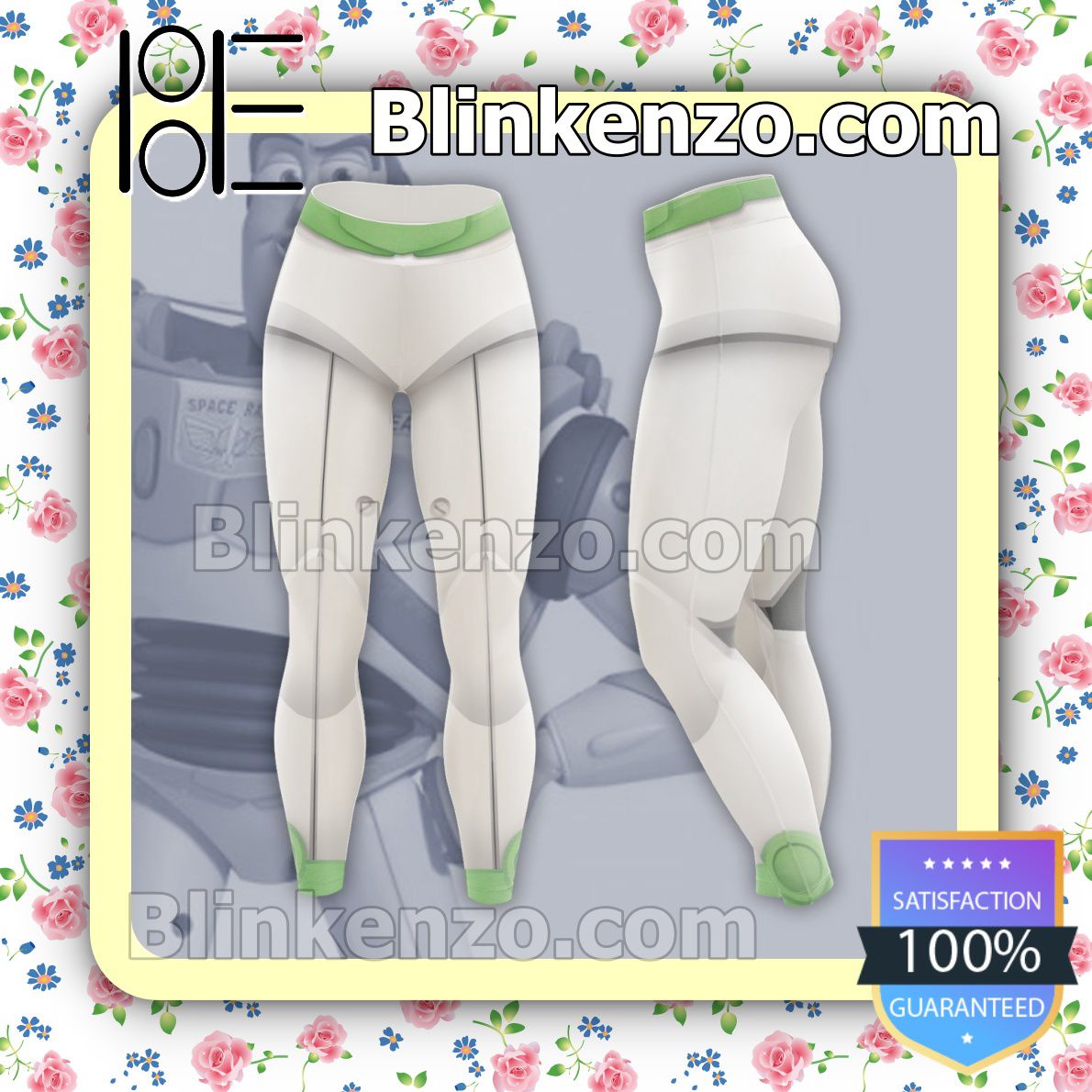 Mother's Day Gift Buzz Lightyear Toy Story Workout Leggings