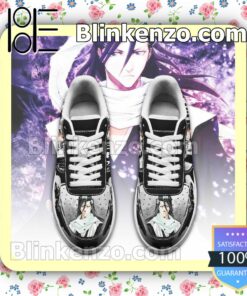 Byakuya Bleach Anime Nike Air Force Sneakers a