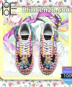 Caesar Anthonio Zeppeli JoJo Anime Nike Air Force Sneakers a