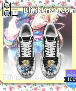 Caesar Zeppeli Manga JoJo's Anime Nike Air Force Sneakers a