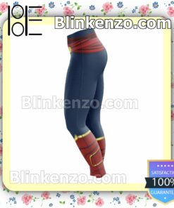 Carol Danvers Captain Marvel Workout Leggings c