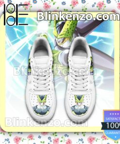 Cell Dragon Ball Z Anime Nike Air Force Sneakers a