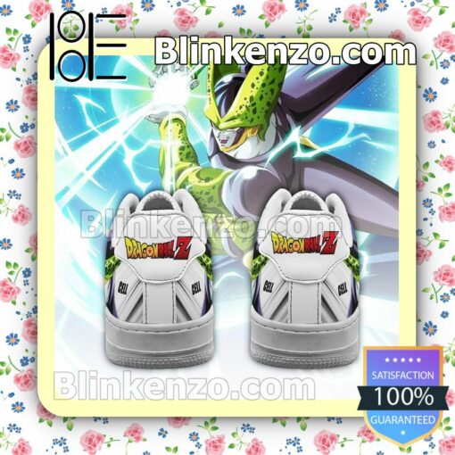 Cell Dragon Ball Z Anime Nike Air Force Sneakers b