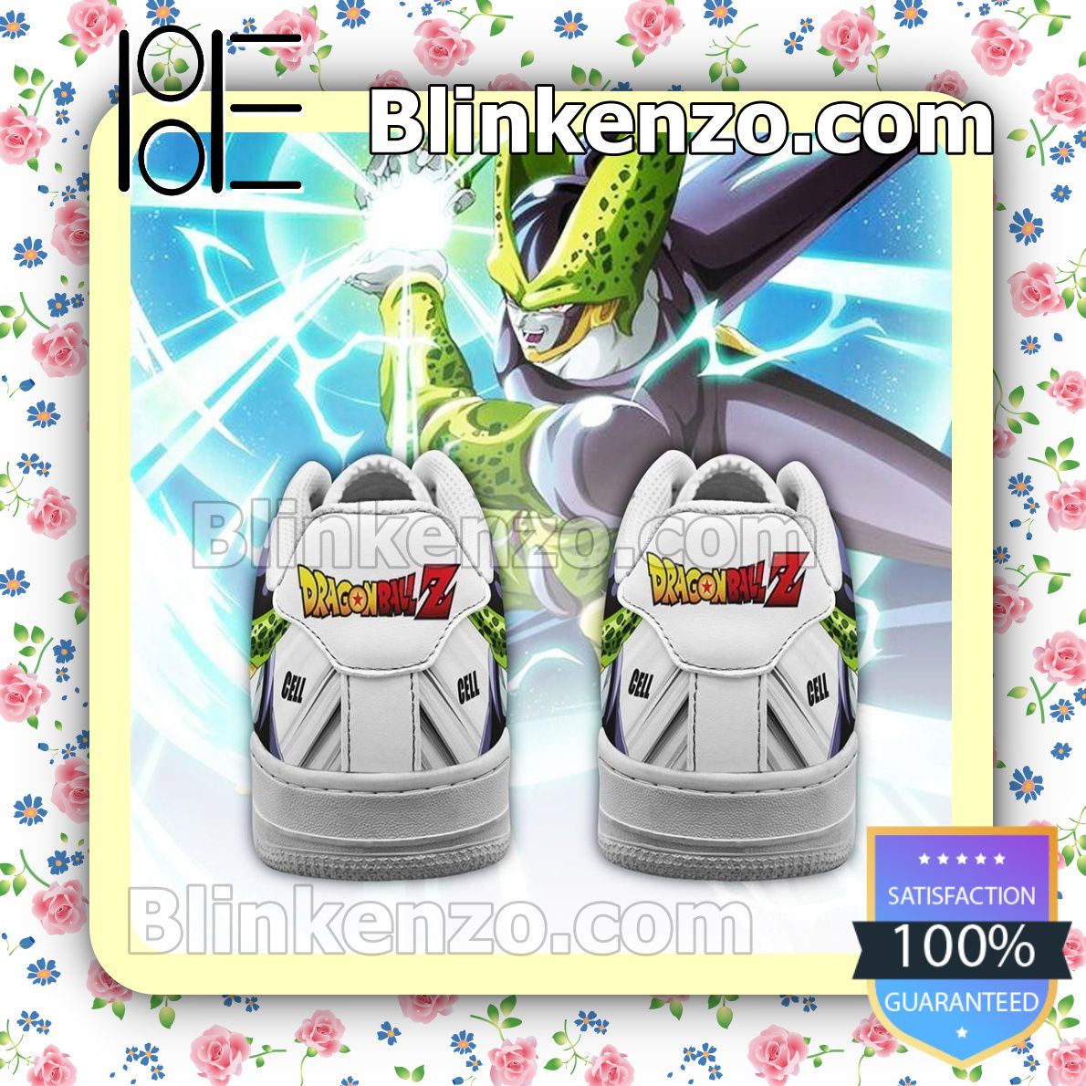 Review Cell Dragon Ball Z Anime Nike Air Force Sneakers