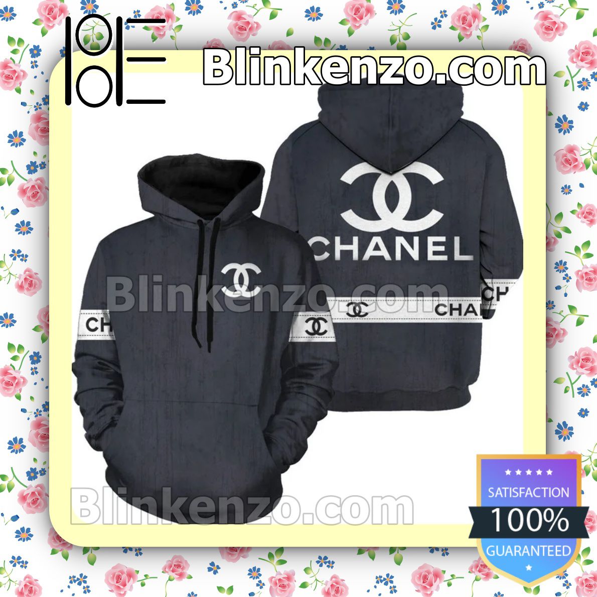 VTG Chanel Hoodie Luxury Apparel on Carousell