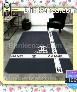 Chanel Luxury Brand White Perpendicular Lines Carpet Runners