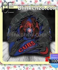 Chicago Cubs Crack 3D MLB Classic Hat Caps Gift For Men