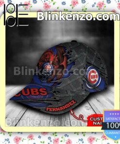 Chicago Cubs Crack 3D MLB Classic Hat Caps Gift For Men b