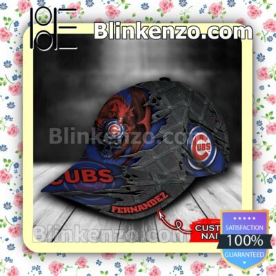 Chicago Cubs Crack 3D MLB Classic Hat Caps Gift For Men b