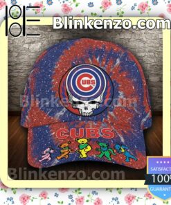 Chicago Cubs & Grateful Dead Band MLB Classic Hat Caps Gift For Men