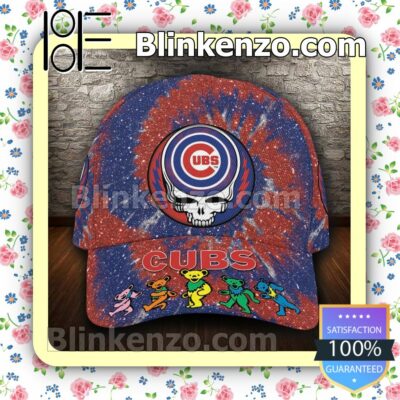 Chicago Cubs & Grateful Dead Band MLB Classic Hat Caps Gift For Men
