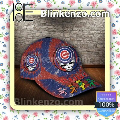 Chicago Cubs & Grateful Dead Band MLB Classic Hat Caps Gift For Men a