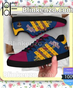 Cleveland Cavaliers Logo Print Low Top Shoes