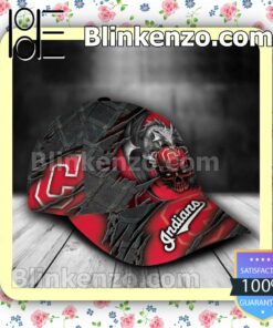 Cleveland Indians Crack 3D MLB Classic Hat Caps Gift For Men a