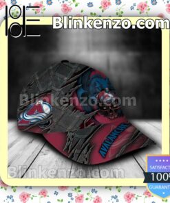 Colorado Avalanche Dragon Crack 3D NHL Classic Hat Caps Gift For Men a