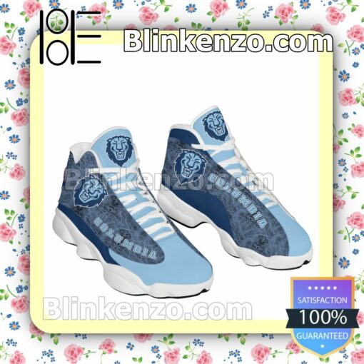 Columbia Lions Jordan Mens Air 13 Retro Print a