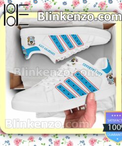 Coventry City Logo Print Low Top Shoes a