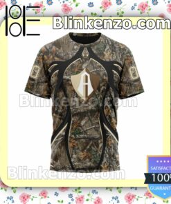 Customized LIGA MX Atlas F.C Hunting Camo Long Sleeve Unisex Tee Shirts y