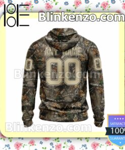 Customized LIGA MX C.F. Monterrey Hunting Camo Long Sleeve Unisex Tee Shirts b