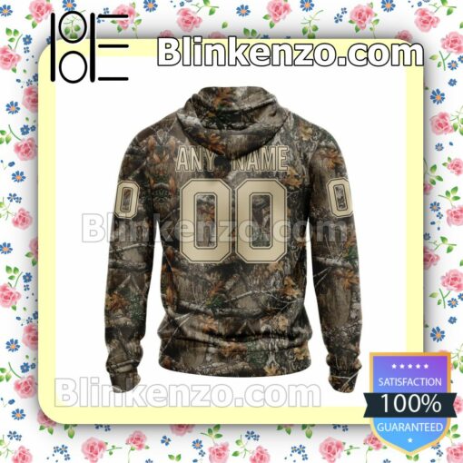 Customized LIGA MX C.F. Monterrey Hunting Camo Long Sleeve Unisex Tee Shirts b