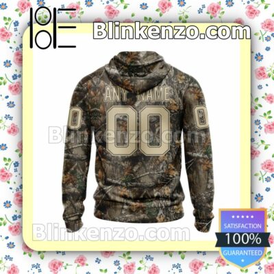 Customized LIGA MX Club Necaxa Hunting Camo Long Sleeve Unisex Tee Shirts b