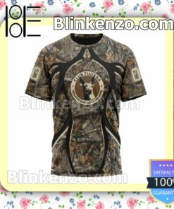 Customized LIGA MX Club Tijuana Hunting Camo Long Sleeve Unisex Tee Shirts y