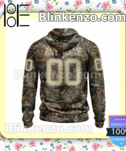 Customized LIGA MX Cruz Azul Hunting Camo Long Sleeve Unisex Tee Shirts b