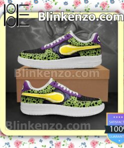 DBZ Perfect Cell Dragon Ball Anime Nike Air Force Sneakers