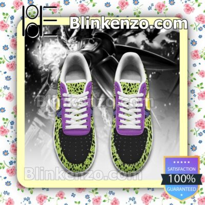 DBZ Perfect Cell Dragon Ball Anime Nike Air Force Sneakers a