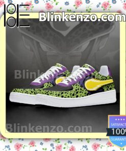 DBZ Perfect Cell Dragon Ball Anime Nike Air Force Sneakers b