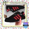 DC United Logo Print Low Top Shoes