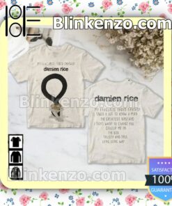 Damien Rice My Favourite Faded Fantasy Album Custom Shirt