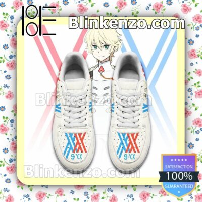 Darling In The Franxx 9'a Nine Alpha Anime Nike Air Force Sneakers a