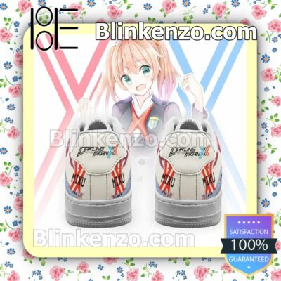 Darling In The Franxx Code 390 Miku Anime Nike Air Force Sneakers b